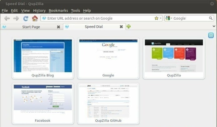How To Install QupZilla on Ubuntu, Fedora, Debian, OpenSUSE