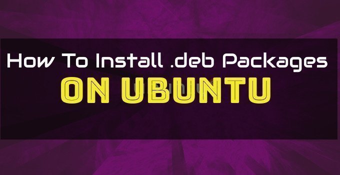 all the Possible Ways to Install deb packages