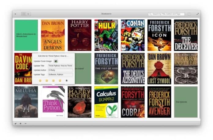 bookworm library view