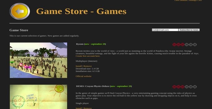 Game Drift Game Store