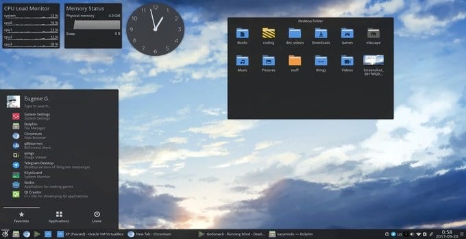 rice KDE Plasma Theme