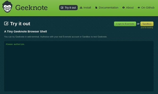evernote alternative github