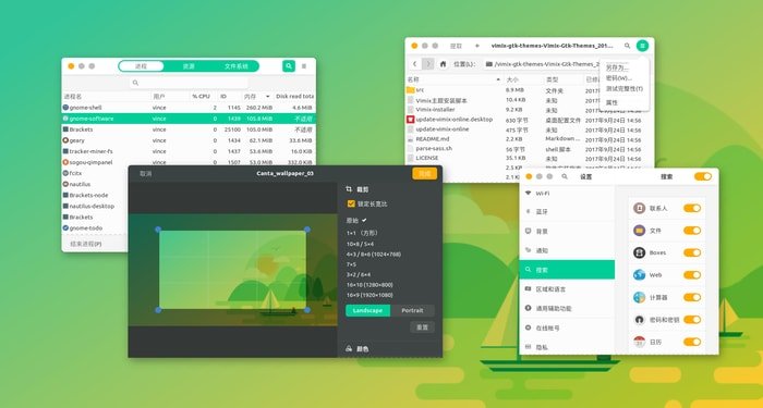 Canta Theme - A Flat Material Design GTK Theme for Linux