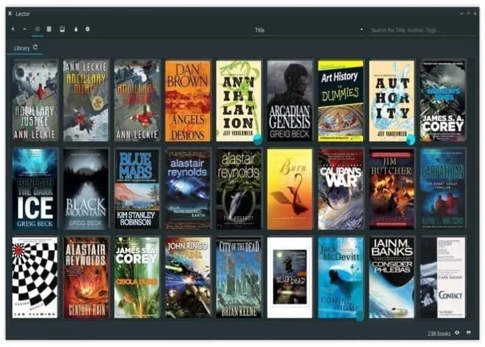Lector a New Open-Source Qt-based Ebook App