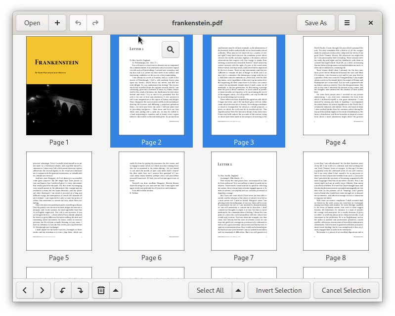 PDF Slicer, Linux PDF Editor