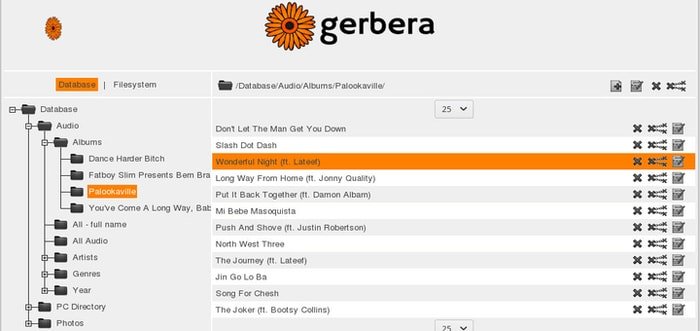 Gerbera – UPnP Media Server