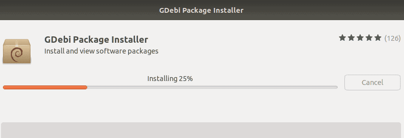 Gdebi package installer on Ubuntu software center