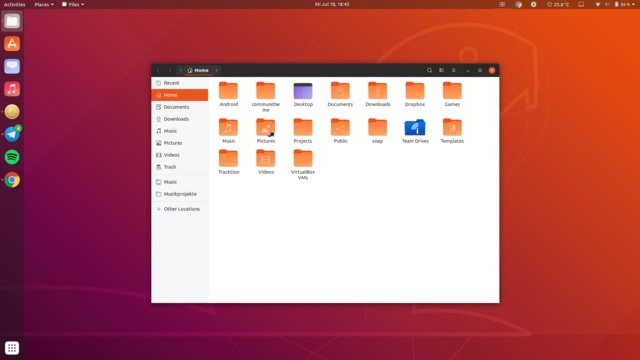 Tema Gnome Shell - aspecto renovado