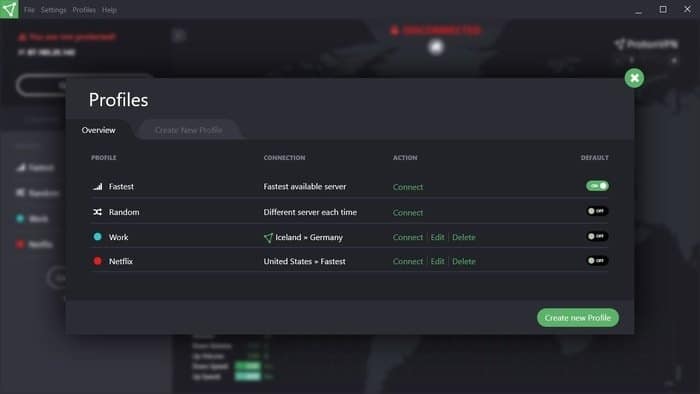 Herramienta de cliente protonvpn para Linux