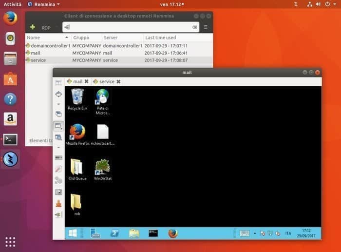 Remmina Remote Desktop Client