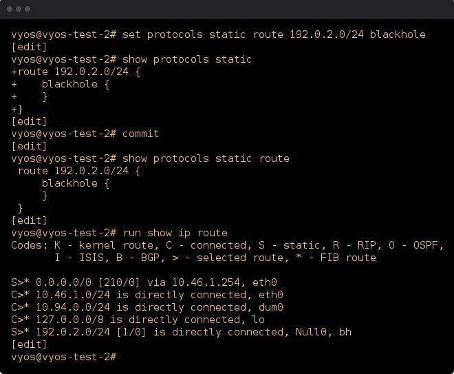 VyOS Linux Firewall