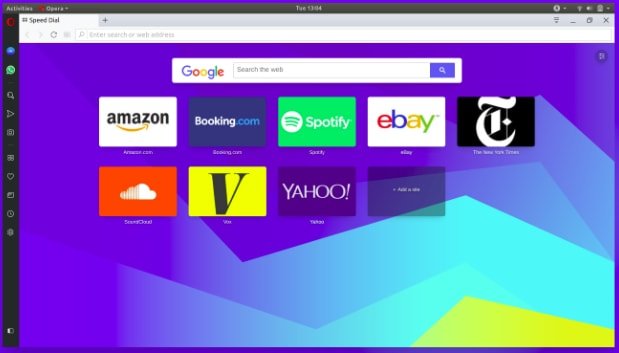 Opera Internet browser