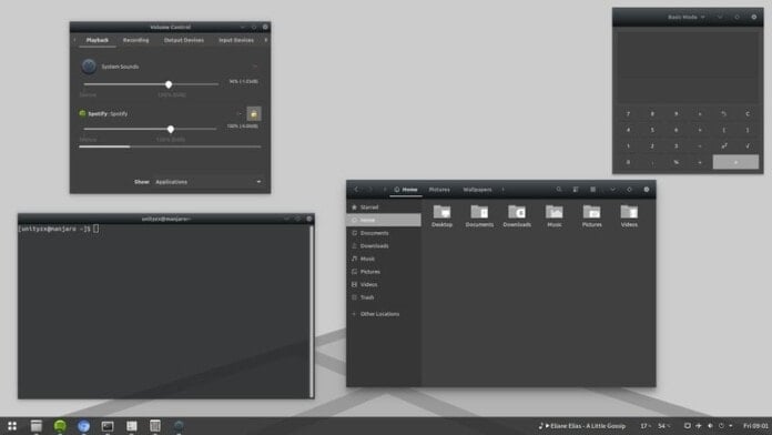 Ultimate Maia GTK Theme - Dark