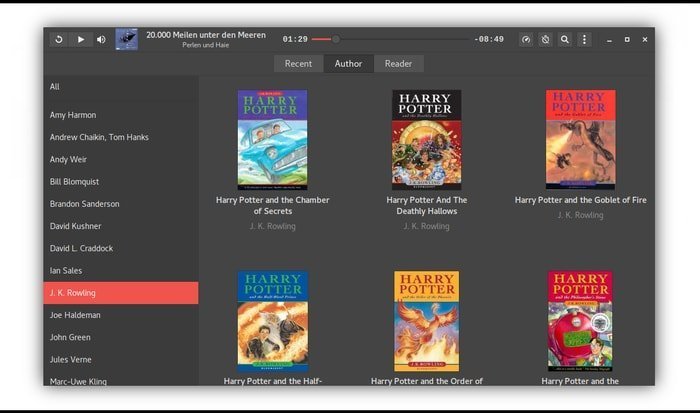 Cozy – A Free and Open Source Modern Audiobook Player for Linux