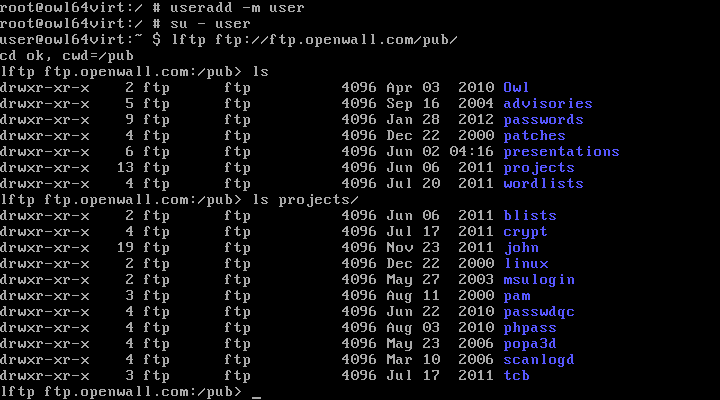 Openwall GNU - Linux-Owl-current-OpenVZ-network