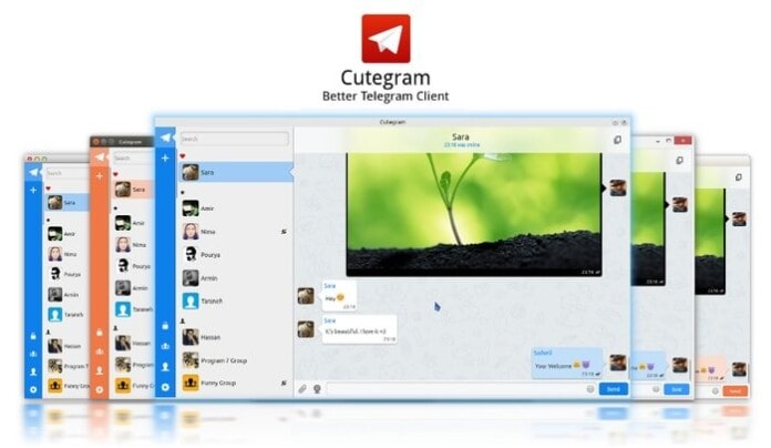 Cutegram – An Open-source Telegram Messenger Desktop Client for Linux