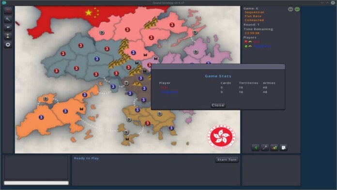 Grand Strategy: A Free Multiplayer Linux Game