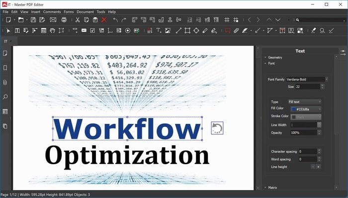 Master PDF Editor - Un editor PDF multifuncional multiplataforma