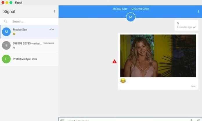 Signal – Fast, Secure and Encrypted Messaging App For Linux
