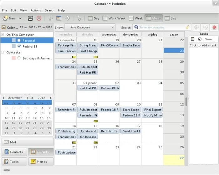 Download Open Source Calendar Server Linux Images