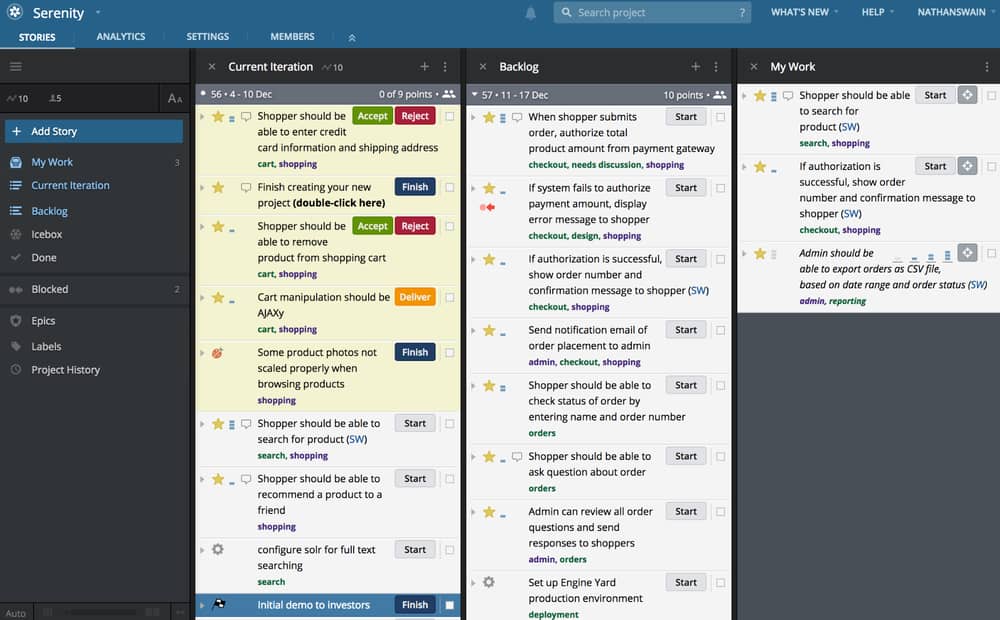 Pivotal Tracker