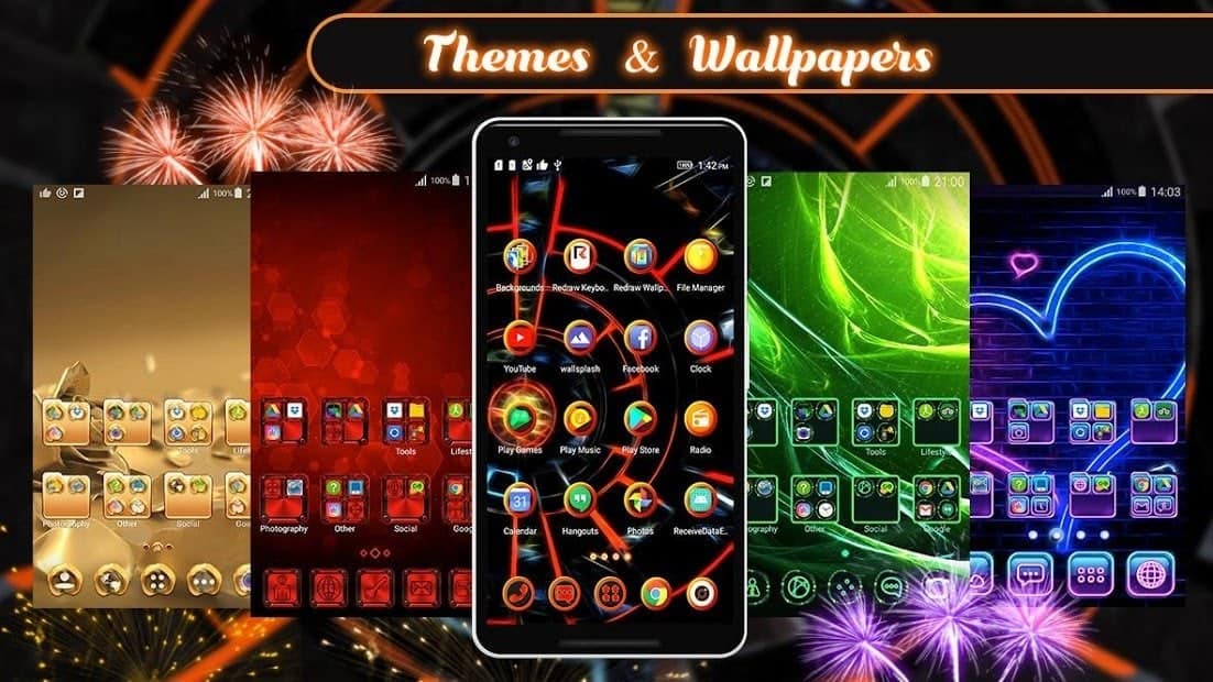 cool futuristic themes for android