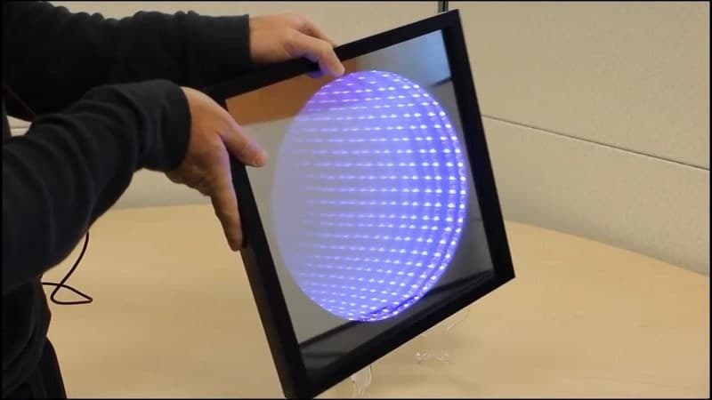 Kaleidoscope Infinity Mirror project with Arduino