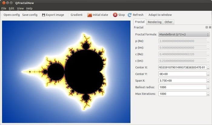FractalNow-Linux fractal software