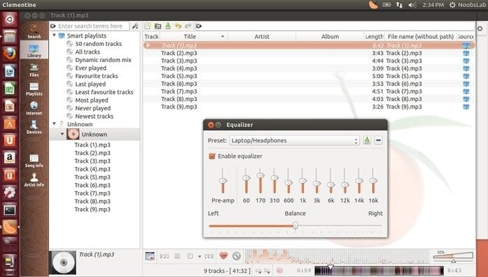 clementine Radio Streaming Software for Linux