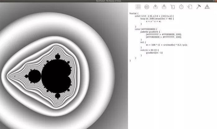 NextFractal-fractal software for Linux