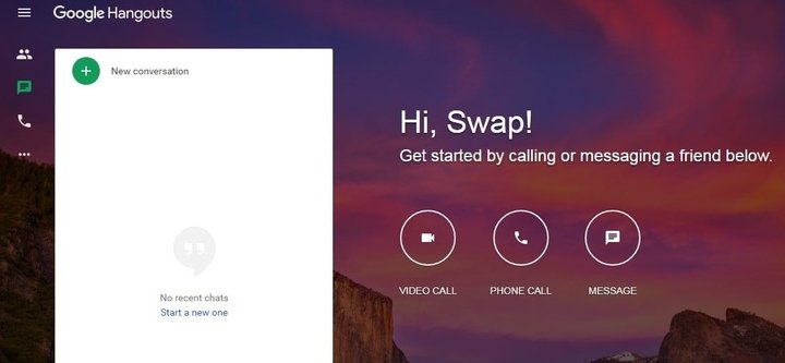Google Hangouts