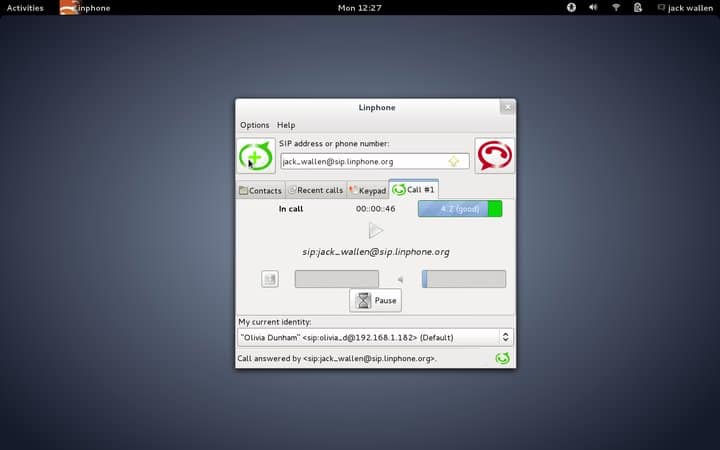 20 melhores softwares de VoIP e Vídeo Chat em Linux em 2019 Linphone para Linux