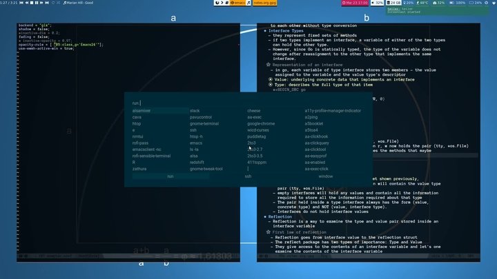 Rofi application launchers for linux