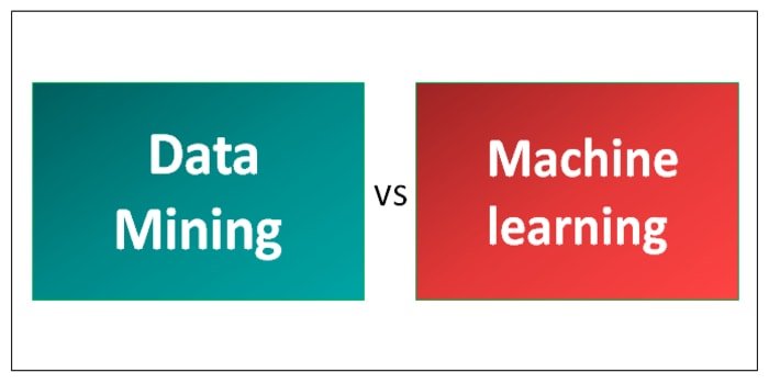 data mining vs. machine learning