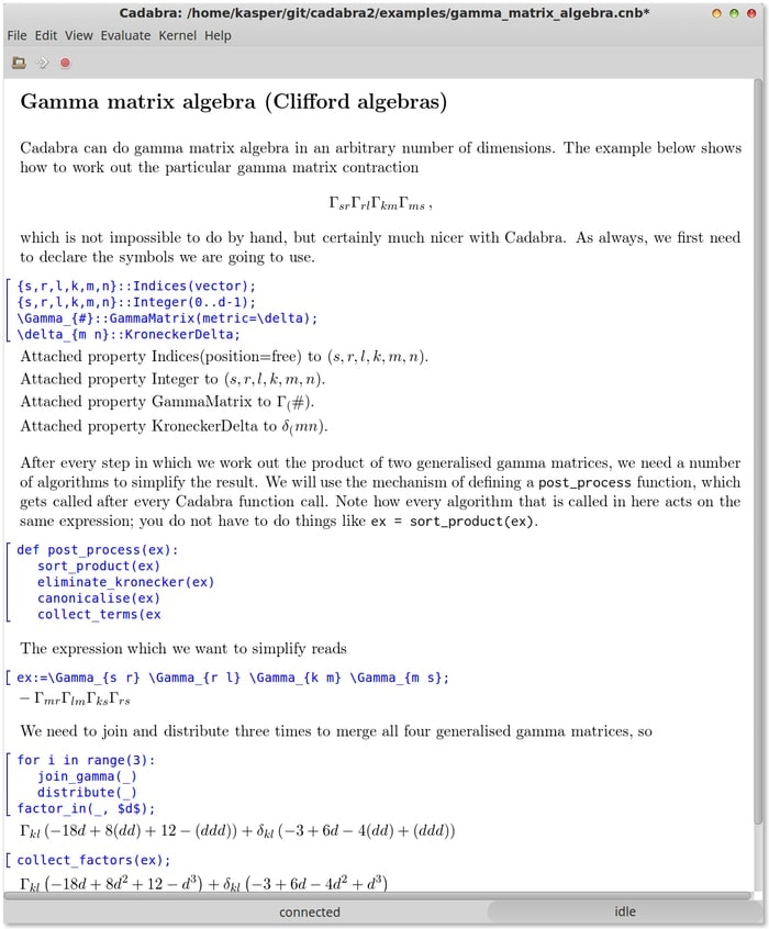 Cadabra - Computer Algebra Systems