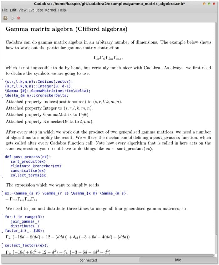 Cadabra - Computer Algebra Systems