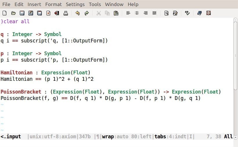 FriCAS in computer algebra systems for Linux