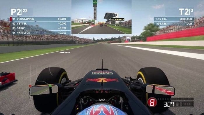 F1 racing game