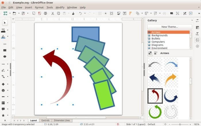 libreoffice_draw vector graphics software