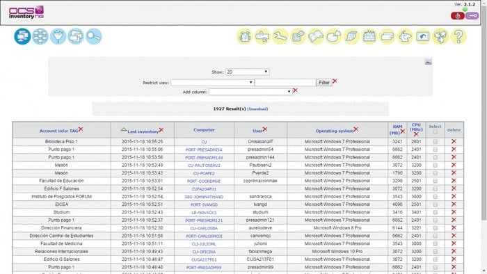 ocsing-network inventory software