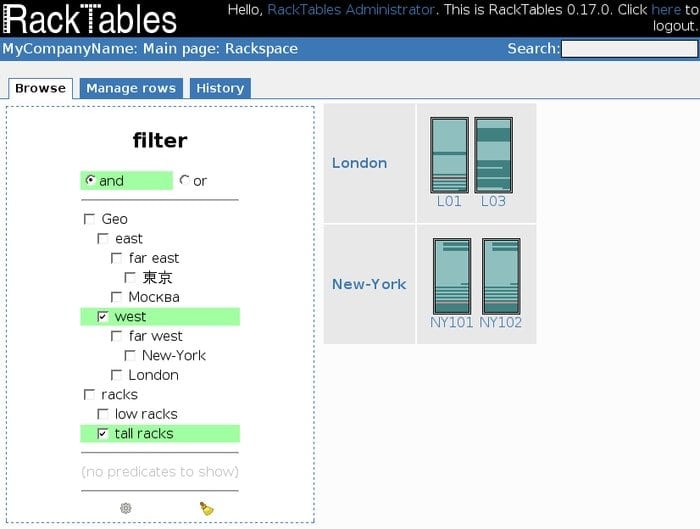 racktables