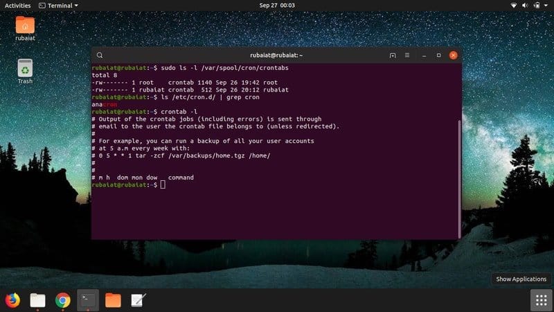 crontab-command-linux