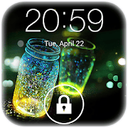 Layar Fireflies-lockscreen