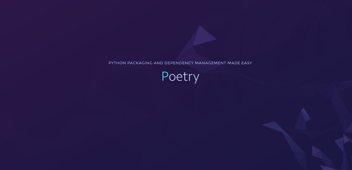 Introduction To Poetry Python Tool