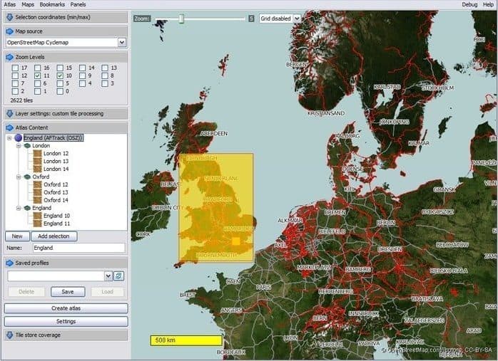 mobile atlas gps tools for linux