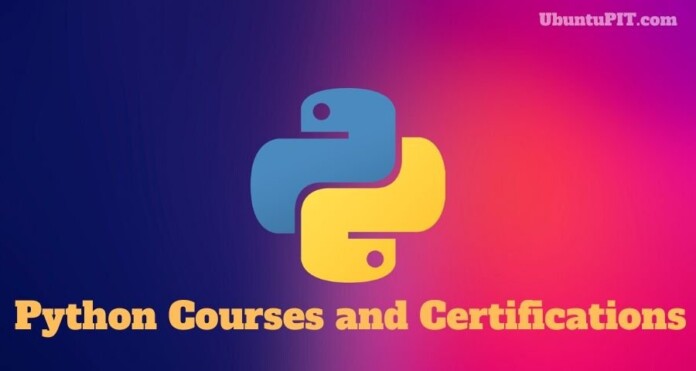 Best Python Courses and Certifications