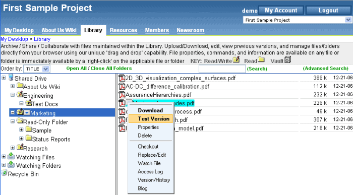 Epiware - Document Management System