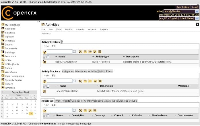 openCRX open source CRM