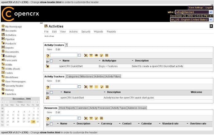 openCRX open source CRM