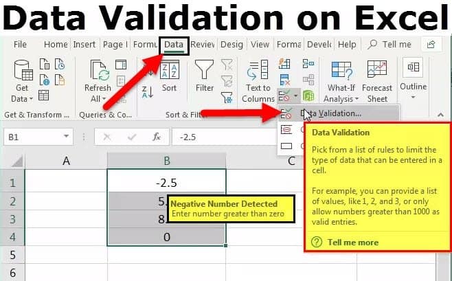 steps in data validation